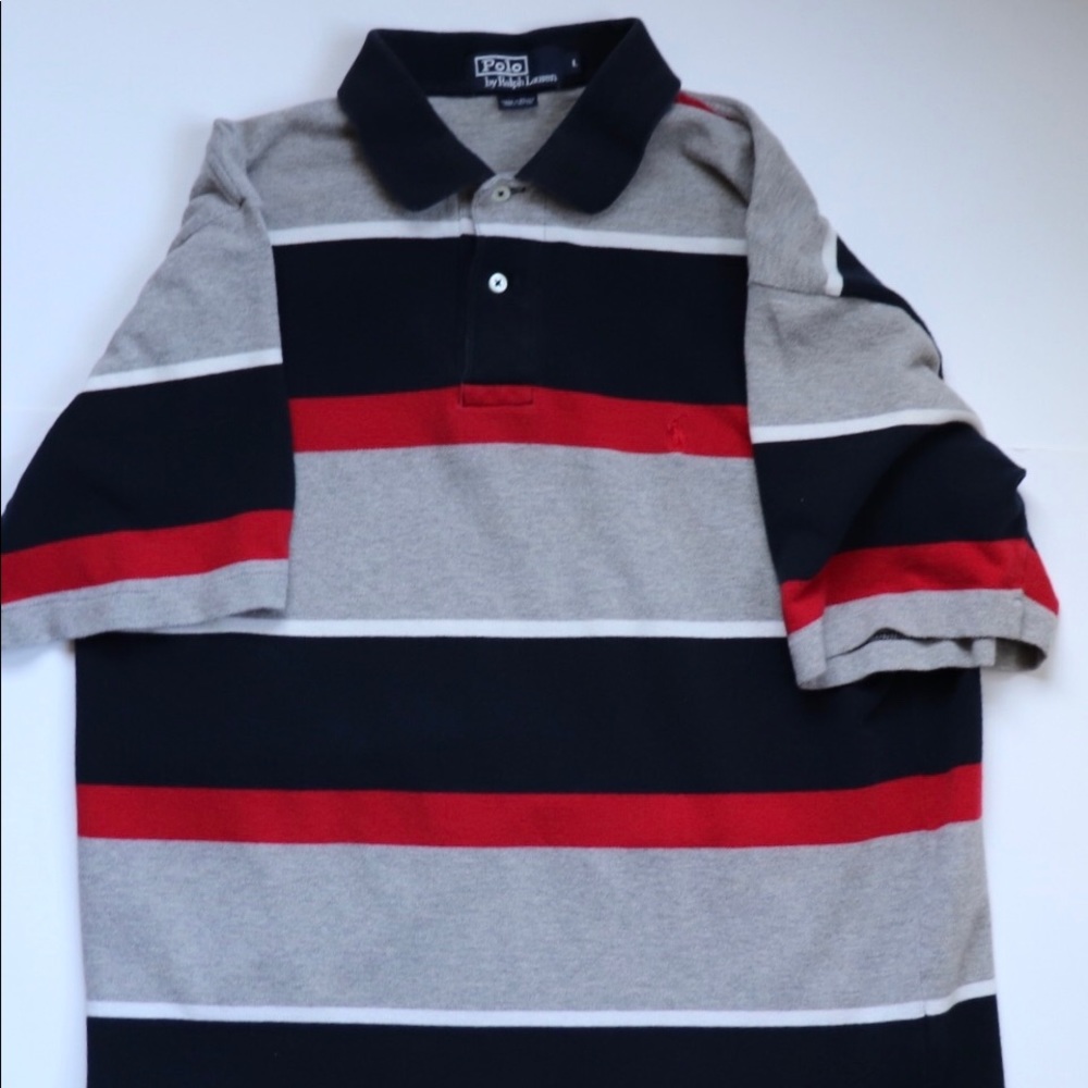 Ralph Lauren Striped Polo!